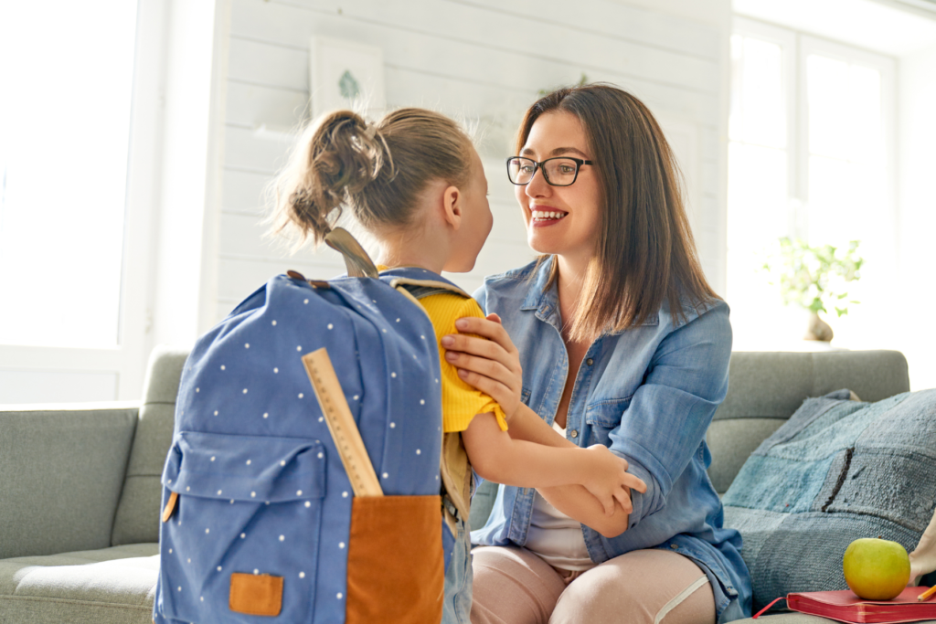Parent et enfant anxieux avant rentrée scolaire Lyon sophrologie